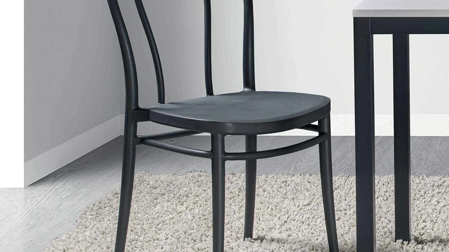 Sedia impilabile in polipropilene Vienna 2|0 di La Seggiola