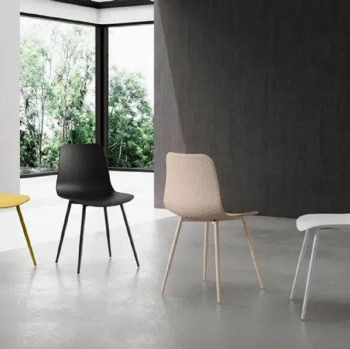 Sedia Cover in polipropilene di Stones