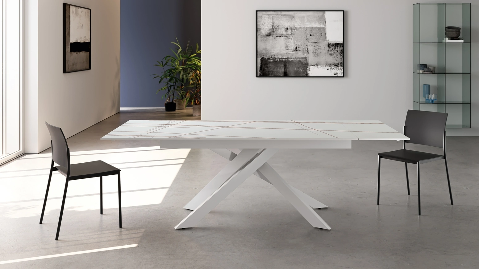 Tavolo allungabile Ares di Stones