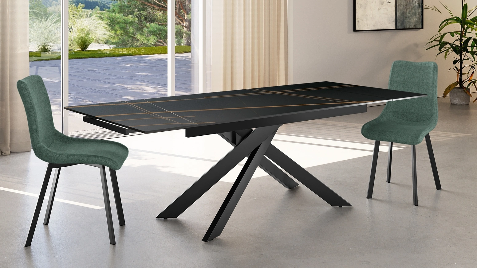 Tavolo allungabile Ares di Stones