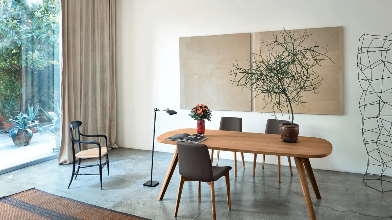 Tavolo Bistrot in Noce di Sangiacomo