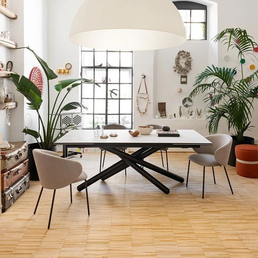 Tavolo allungabile Duel di Connubia