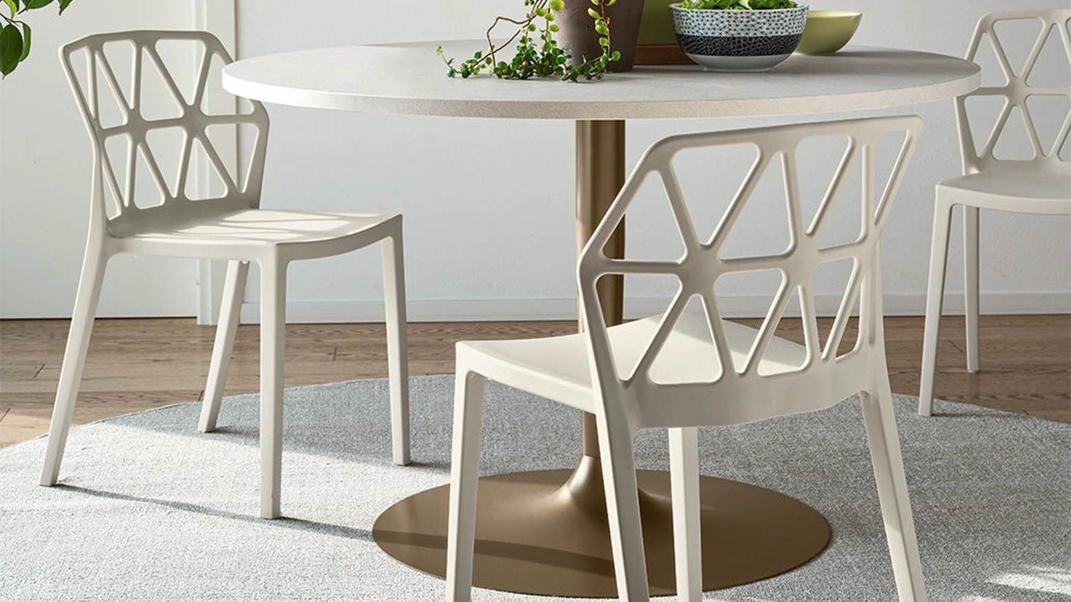 Tavolo rotondo Planet di Connubia