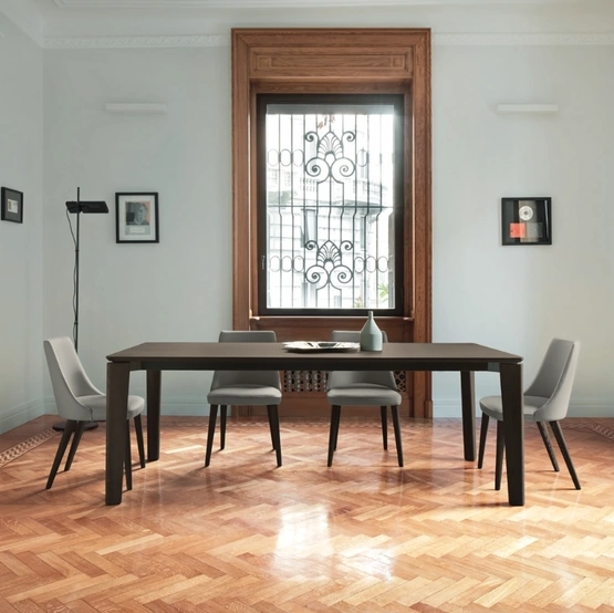 Tavolo Desco in Rovere Argilla di Sangiacomo