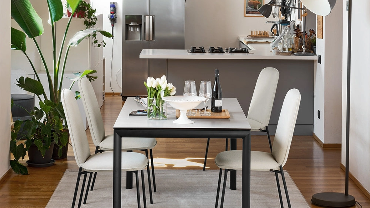 Tavolo allungabile Dorian di Connubia