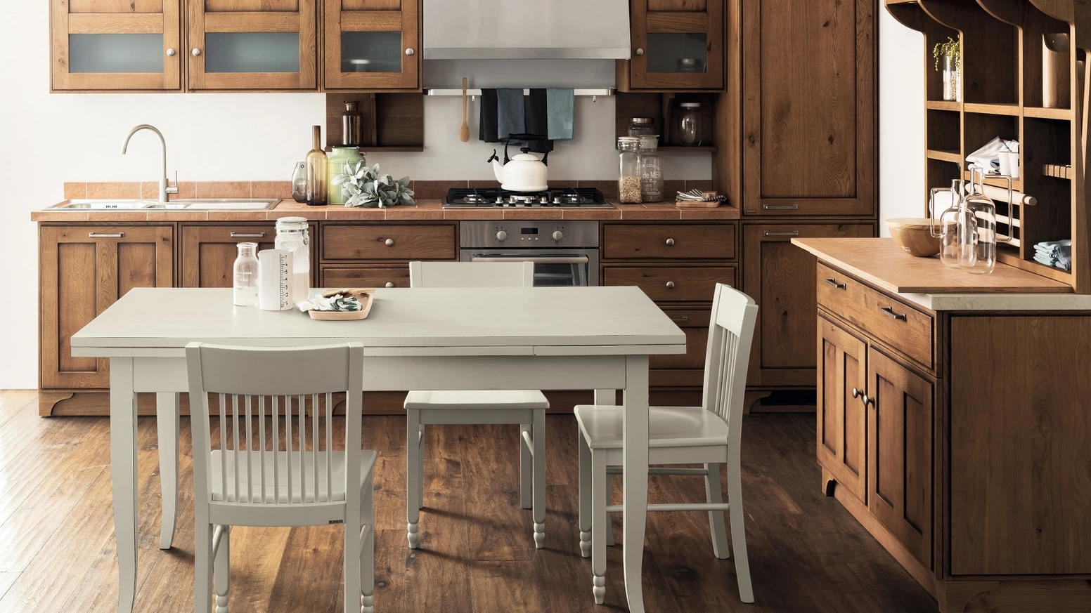 Tavolo allungabile in legno laccato Dover di Scavolini