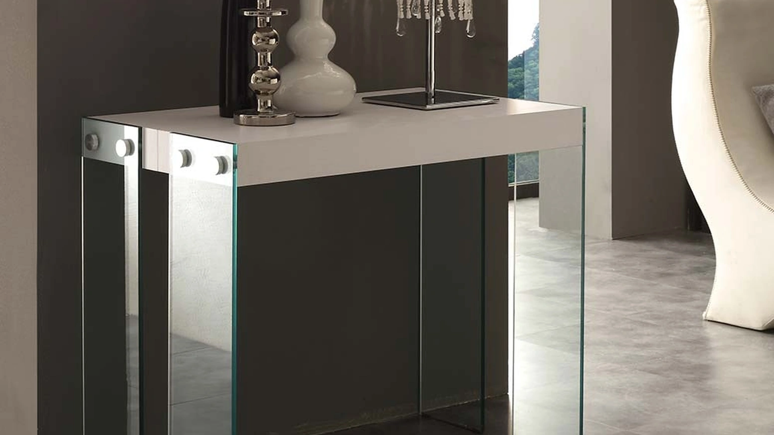 Tavolo Consolle allungabile Iceberg di La Seggiola