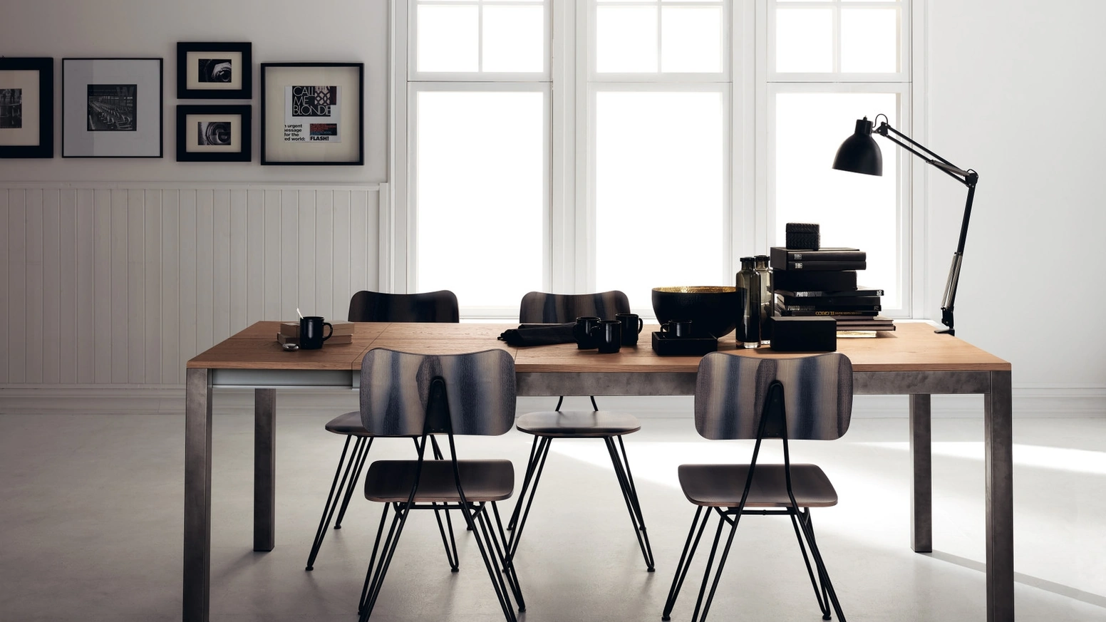 Tavolo allungabile Industrial Action di Scavolini