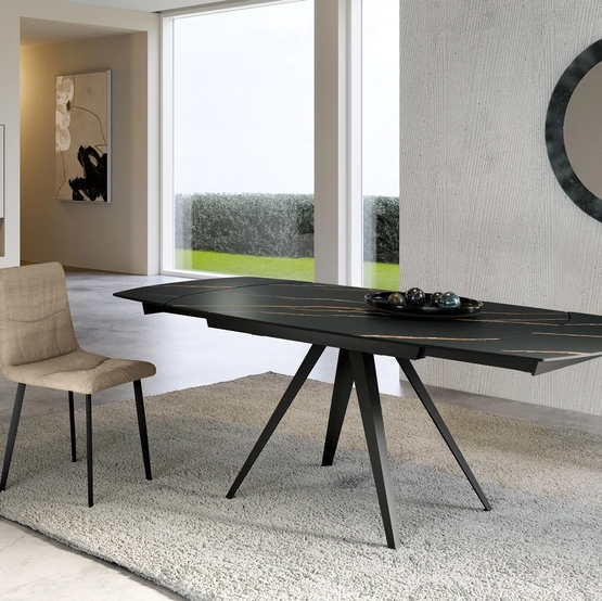 Tavolo allungabile Kyoto 140 di Stones