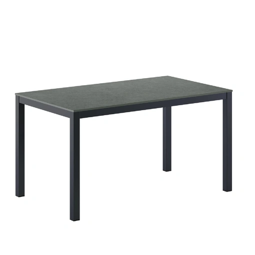 Tavolo allungabile Olimpo Caranto con piano in ceramica e struttura in metallo di Veneta Cucine