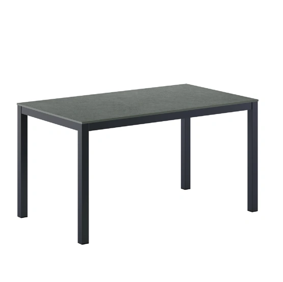 Tavolo allungabile Olimpo Caranto con piano in ceramica e struttura in metallo di Veneta Cucine