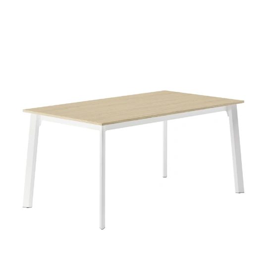 Tavolo da cucina Poseidone con paino in laminato e struttura in metallo di Veneta Cucine