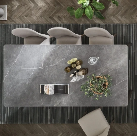 Tavolo in gres Radius di Maronese