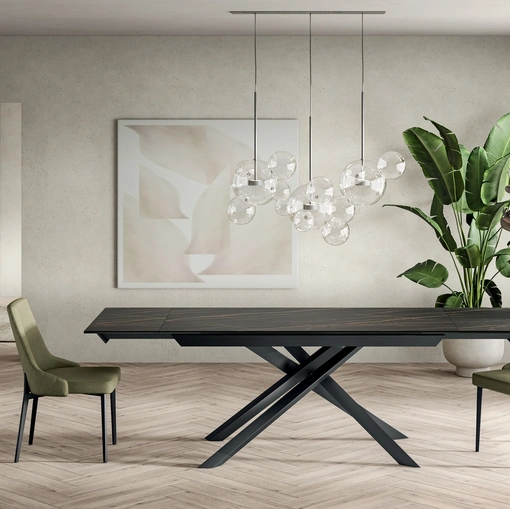 Tavolo allungabile Cross di Stones