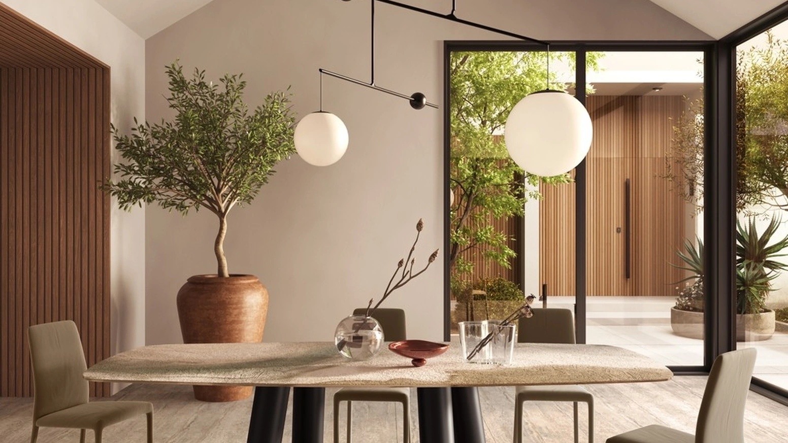 Tavolo in gres Singapore di Scavolini