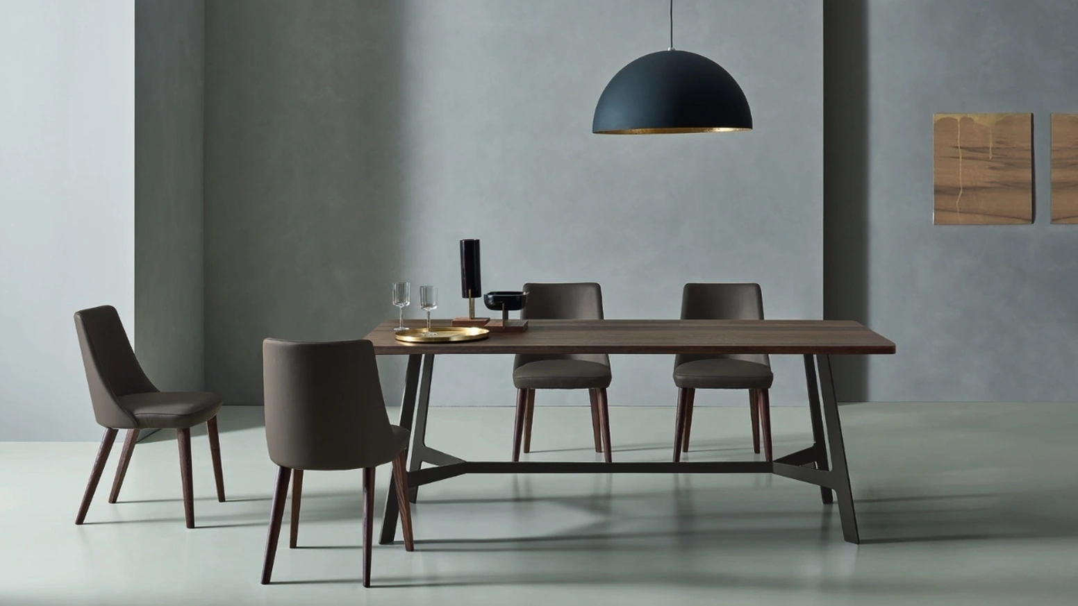 Tavolo Vertigo in Rovere Termotrattato di Sangiacomo