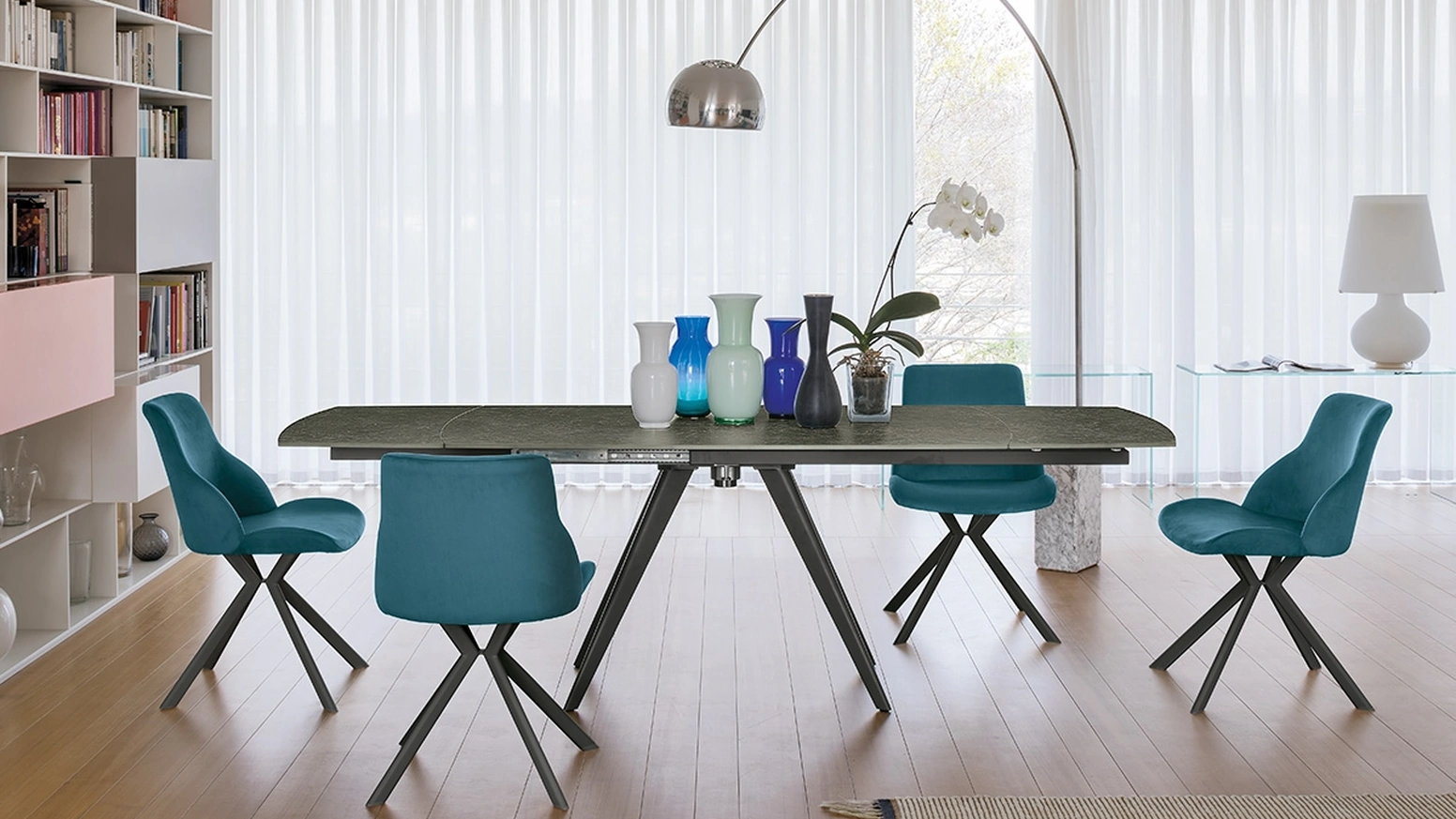 Tavolo allungabile e girevole Vortice di Target Point