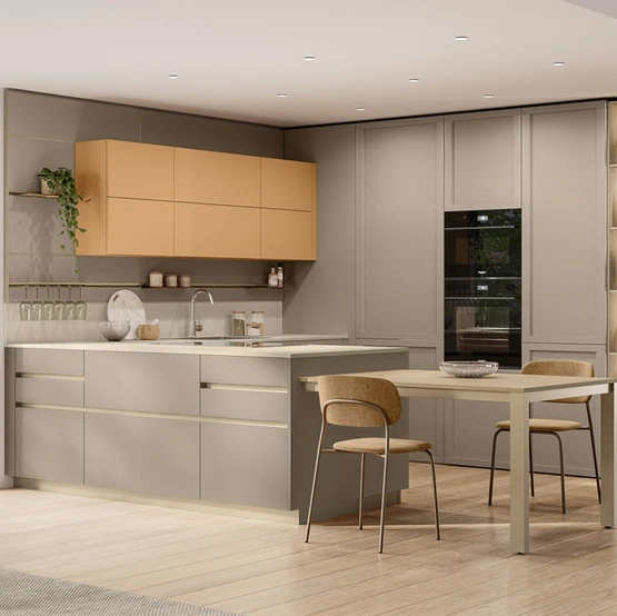 Cucina Moderna con penisola Convivio di Veneta Cucine