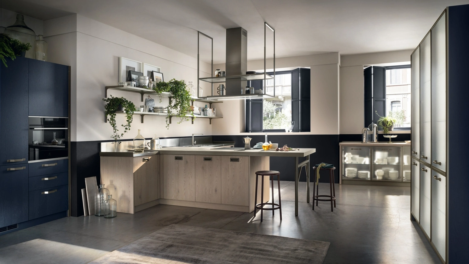 Cucina Moderna Diesel get Together 03 Alternative Family Affairs di Scavolini