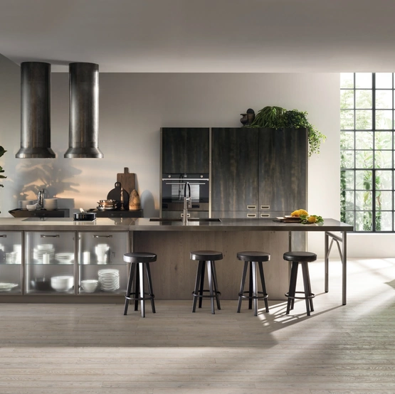Cucina Modernea Diesel get Together 02 Soft Industrial Style di Scavolini