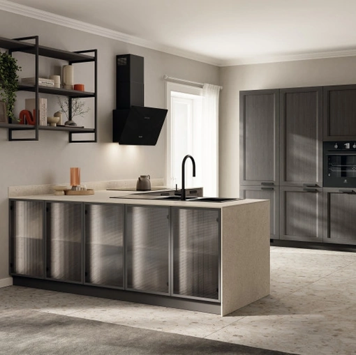 Cucina Moderna con penisola Moda 08 di Scavolini