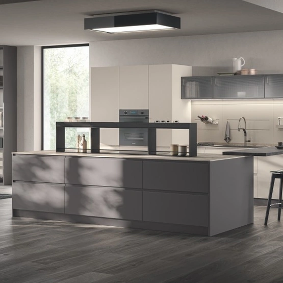 Cucina Moderna con penisola Motus 02 di Scavolini