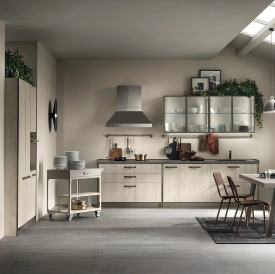 Cucina Moderna Diesel get Together 06 Bright Metropolitan di Scavolini