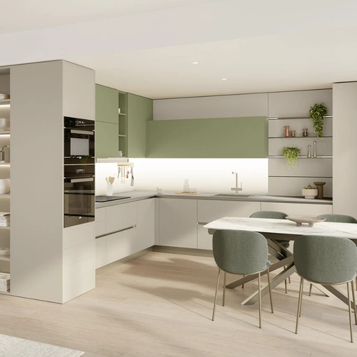 Cucina Moderna angolare Start-Time 01 di Veneta Cucine