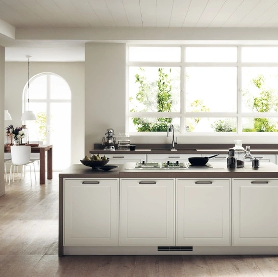 Cucina su misura Favilla 06 Bianco Prestige di Scavolini