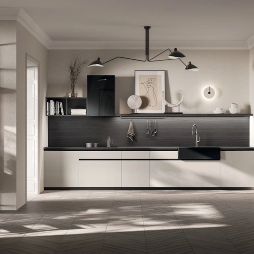 Cucina su misura Mira 03 in decorativo Home Matter e Gate Matter di Scavolini